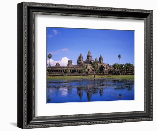 Angkor Wat Temple, Angkor, Cambodia-Angelo Cavalli-Framed Photographic Print