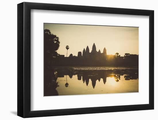 Angkor Wat Temple, Angkor, UNESCO World Heritage Site, Cambodia, Indochina, Southeast Asia, Asia-Yadid Levy-Framed Photographic Print