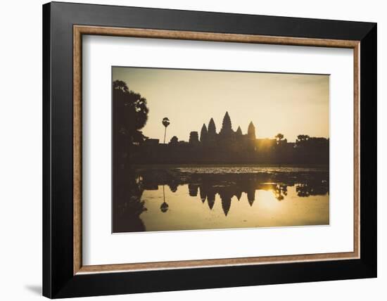 Angkor Wat Temple, Angkor, UNESCO World Heritage Site, Cambodia, Indochina, Southeast Asia, Asia-Yadid Levy-Framed Photographic Print