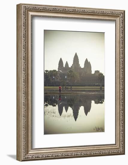 Angkor Wat Temple, Angkor, UNESCO World Heritage Site, Cambodia, Indochina, Southeast Asia, Asia-Yadid Levy-Framed Photographic Print