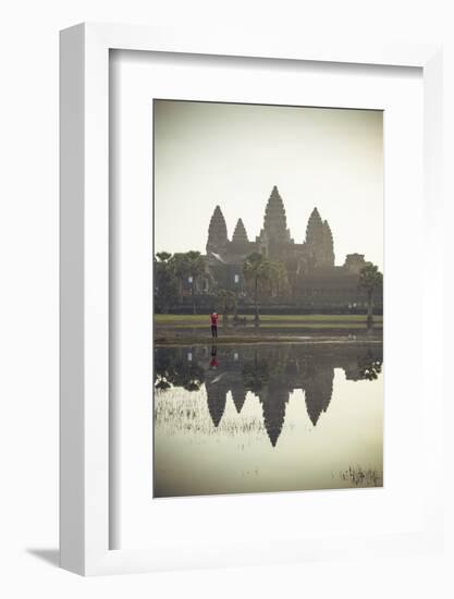 Angkor Wat Temple, Angkor, UNESCO World Heritage Site, Cambodia, Indochina, Southeast Asia, Asia-Yadid Levy-Framed Photographic Print