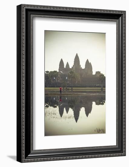 Angkor Wat Temple, Angkor, UNESCO World Heritage Site, Cambodia, Indochina, Southeast Asia, Asia-Yadid Levy-Framed Photographic Print