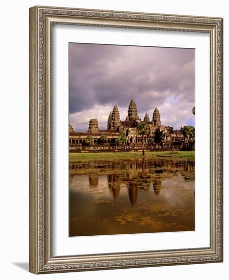 Angkor Wat temple, Cambodia, Asia-Angelo Cavalli-Framed Photographic Print