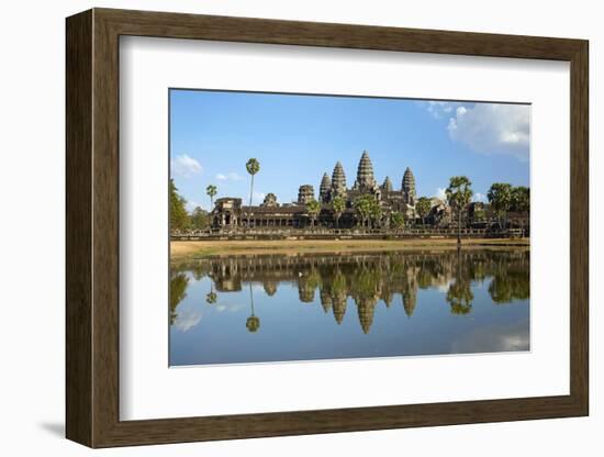 Angkor Wat Temple Complex, Angkor World Heritage Site, Siem Reap, Cambodia-David Wall-Framed Photographic Print