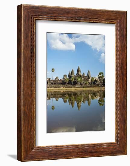 Angkor Wat Temple Complex, Angkor World Heritage Site, Siem Reap, Cambodia-David Wall-Framed Photographic Print