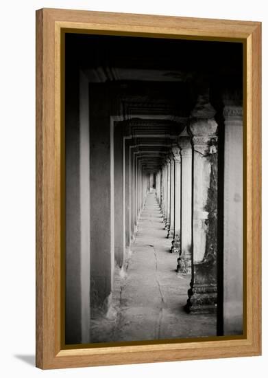 Angkor Wat Walkway II-Erin Berzel-Framed Premier Image Canvas