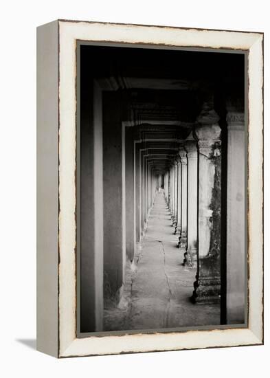 Angkor Wat Walkway II-Erin Berzel-Framed Premier Image Canvas