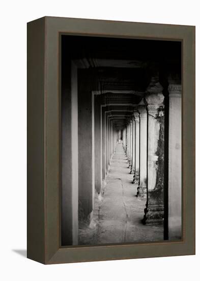 Angkor Wat Walkway II-Erin Berzel-Framed Premier Image Canvas