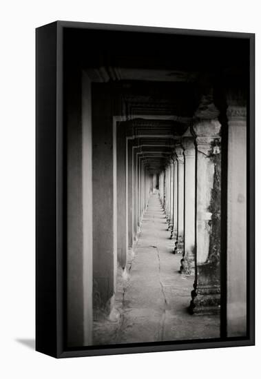 Angkor Wat Walkway II-Erin Berzel-Framed Premier Image Canvas