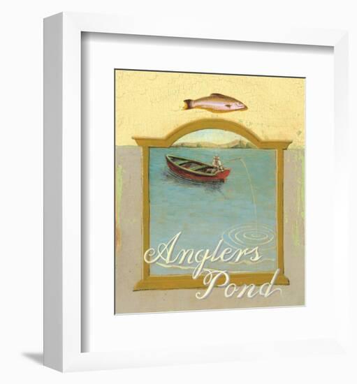 Angler's Pond-Robert LaDuke-Framed Art Print