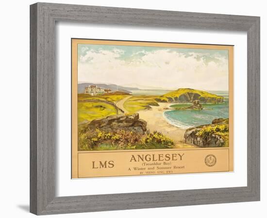 Anglesey, c.1925-Henry John Yeend King-Framed Giclee Print