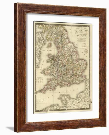 Angleterre, Galles, c.1827-Adrien Hubert Brue-Framed Art Print