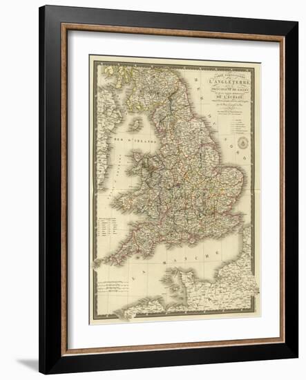 Angleterre, Galles, c.1827-Adrien Hubert Brue-Framed Art Print