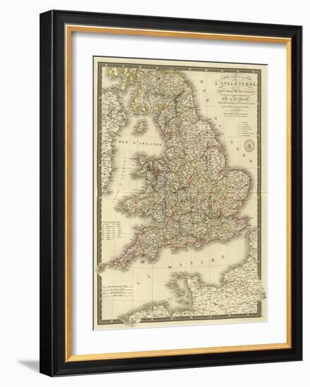 Angleterre, Galles, c.1827-Adrien Hubert Brue-Framed Art Print