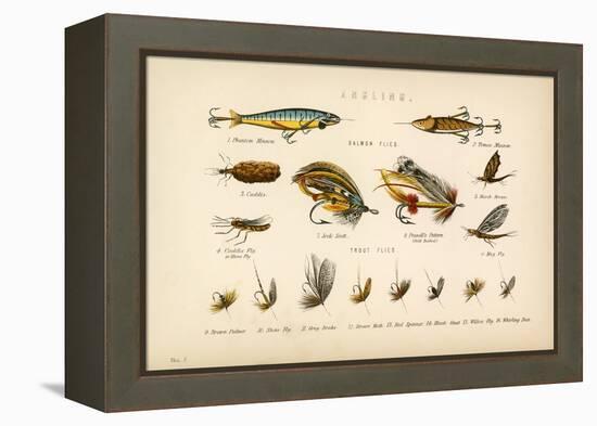 Angling-English School-Framed Premier Image Canvas