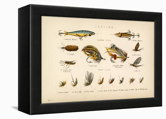 Angling-English School-Framed Premier Image Canvas