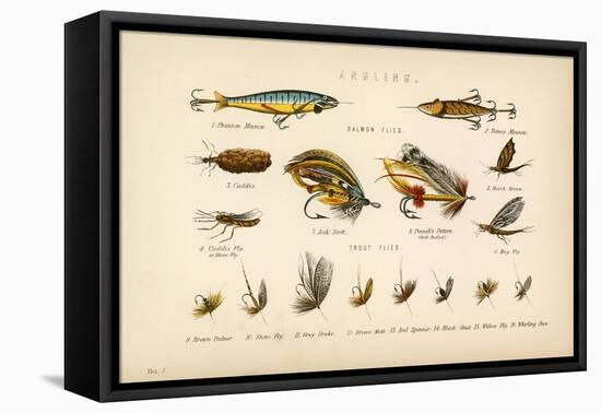 Angling-English School-Framed Premier Image Canvas