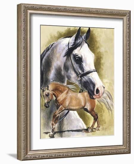 Anglo-Arab-Barbara Keith-Framed Giclee Print