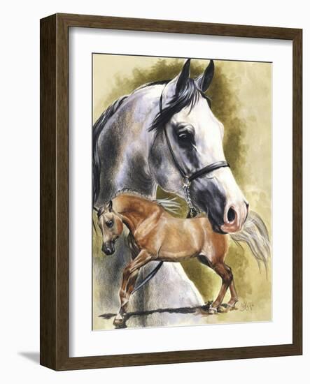 Anglo-Arab-Barbara Keith-Framed Giclee Print