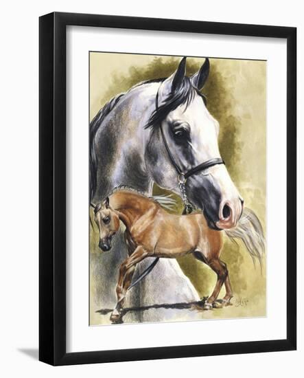 Anglo-Arab-Barbara Keith-Framed Giclee Print