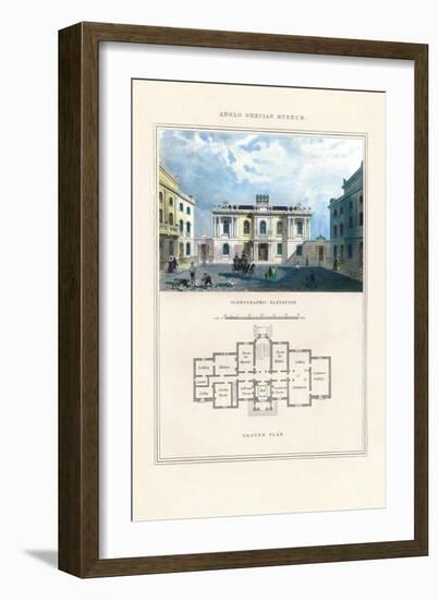 Anglo Grecian Museum-Richard Brown-Framed Art Print