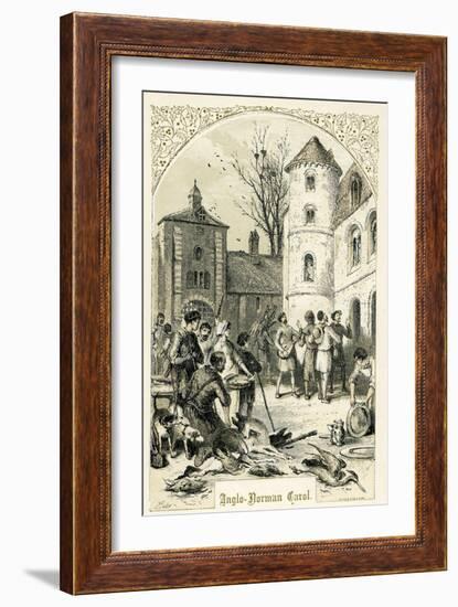 Anglo- Normal Carol-Myles Birket Foster-Framed Giclee Print