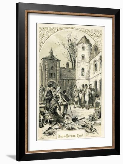 Anglo- Normal Carol-Myles Birket Foster-Framed Giclee Print