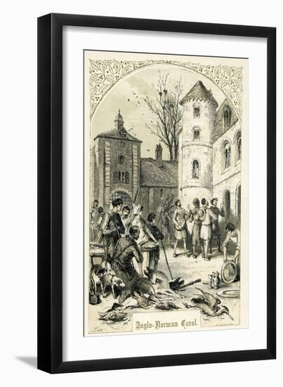 Anglo- Normal Carol-Myles Birket Foster-Framed Giclee Print