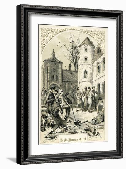 Anglo- Normal Carol-Myles Birket Foster-Framed Giclee Print