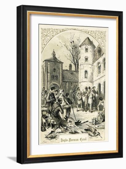 Anglo- Normal Carol-Myles Birket Foster-Framed Giclee Print