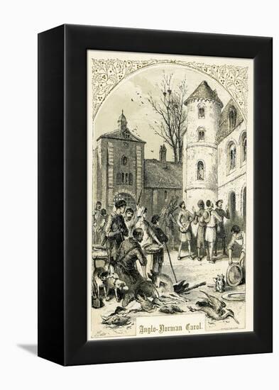 Anglo- Normal Carol-Myles Birket Foster-Framed Premier Image Canvas