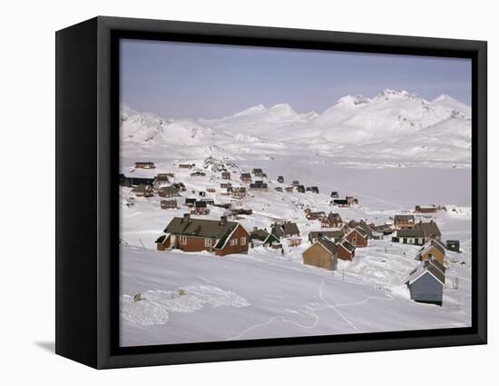 Angmagssalik (Ammassalik), Greenland, Polar Regions-Jack Jackson-Framed Premier Image Canvas