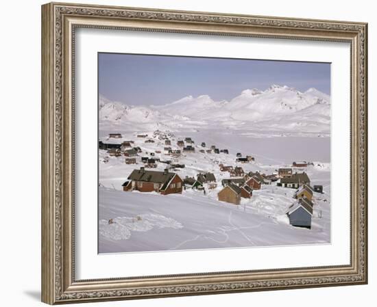 Angmagssalik (Ammassalik), Greenland, Polar Regions-Jack Jackson-Framed Photographic Print