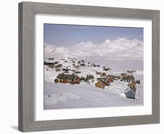 Angmagssalik (Ammassalik), Greenland, Polar Regions-Jack Jackson-Framed Photographic Print