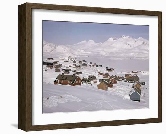 Angmagssalik (Ammassalik), Greenland, Polar Regions-Jack Jackson-Framed Photographic Print