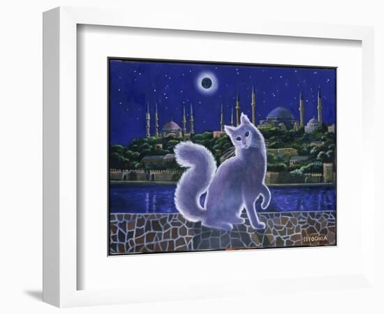 Angora Cat, Istanbul-Isy Ochoa-Framed Giclee Print