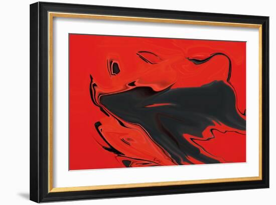 Angry Bull-Rabi Khan-Framed Art Print