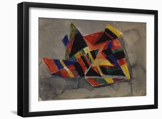 Angular Forms; Winklige Formen-Auguste Macke-Framed Giclee Print