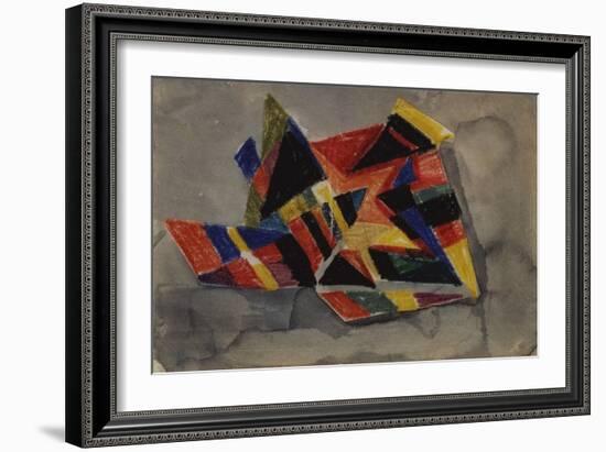 Angular Forms; Winklige Formen-Auguste Macke-Framed Giclee Print