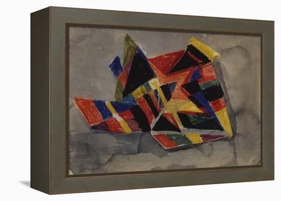 Angular Forms; Winklige Formen-Auguste Macke-Framed Premier Image Canvas