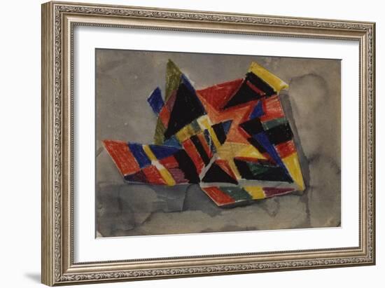 Angular Forms; Winklige Formen-Auguste Macke-Framed Giclee Print