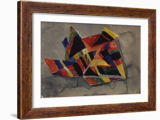 Angular Forms; Winklige Formen-Auguste Macke-Framed Giclee Print