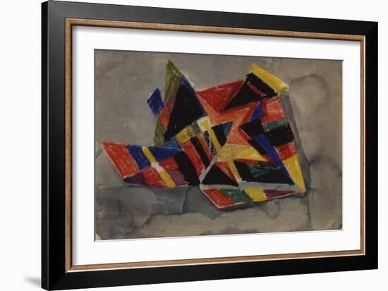 Angular Forms; Winklige Formen-Auguste Macke-Framed Giclee Print