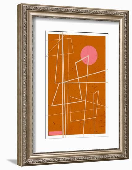 Angular Lines No 10-Treechild-Framed Photographic Print