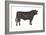 Angus Bull, Beef Cattle, Mammals-Encyclopaedia Britannica-Framed Art Print