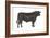 Angus Bull, Beef Cattle, Mammals-Encyclopaedia Britannica-Framed Art Print