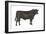 Angus Bull, Beef Cattle, Mammals-Encyclopaedia Britannica-Framed Art Print