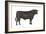 Angus Bull, Beef Cattle, Mammals-Encyclopaedia Britannica-Framed Art Print