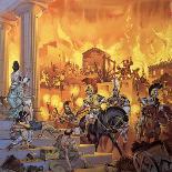 Unidentified Roman Attack-Angus Mcbride-Giclee Print