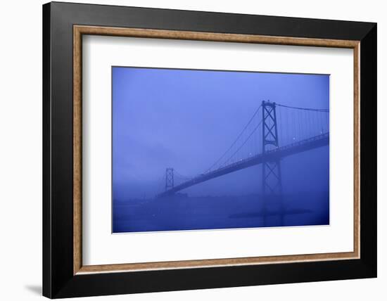 Angus Mcdonald Bridge in Nova Scotia-Paul Souders-Framed Photographic Print